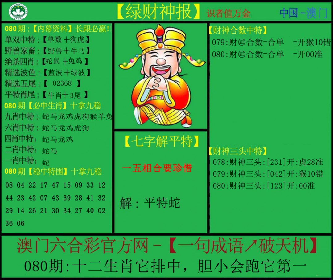 绿财神