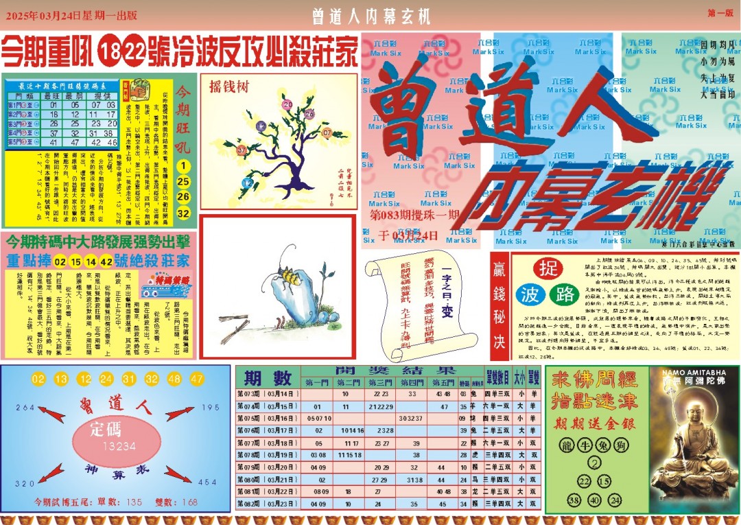 曾道人内幕A