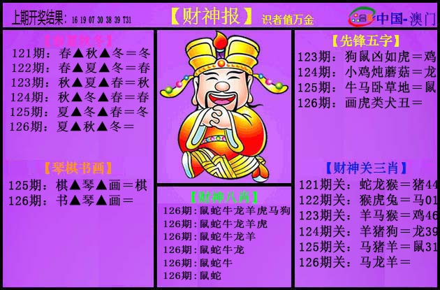 紫财神
