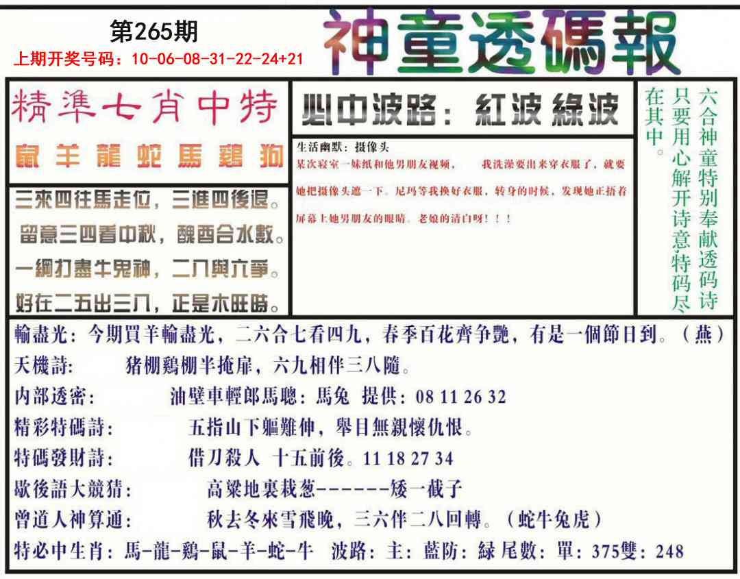 澳门奇人中特