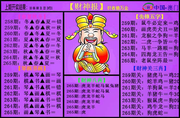 澳门奇人中特