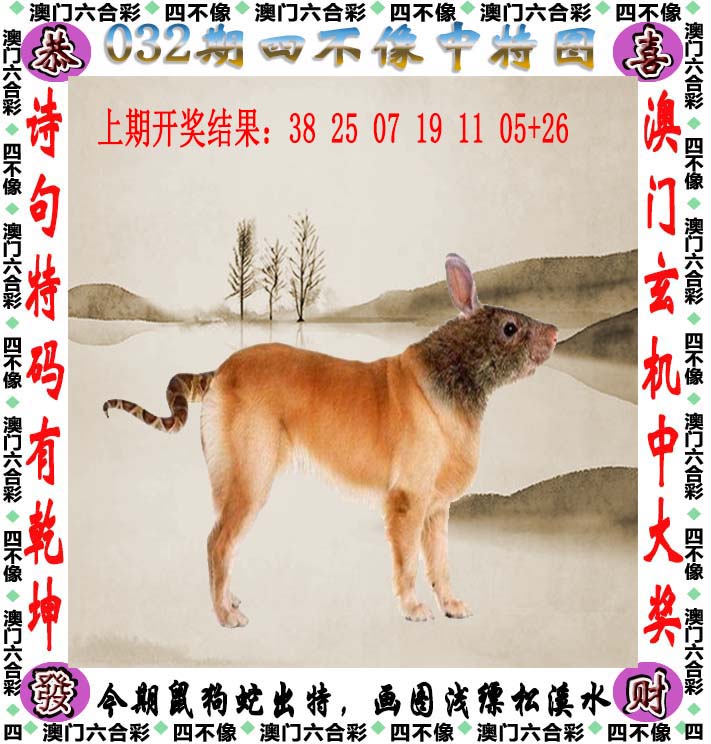 如遇图片未显示，请开奖日六点后查看