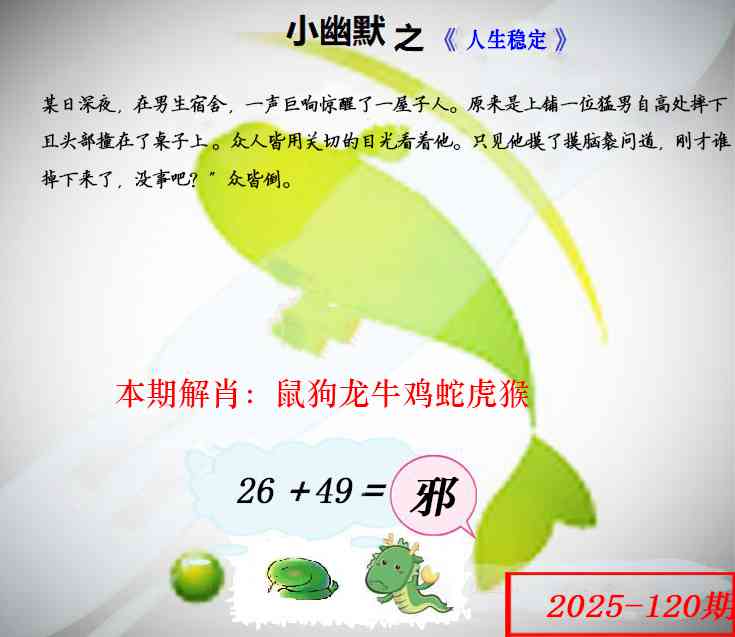 如遇图片不更新，开奖日六点后查看...